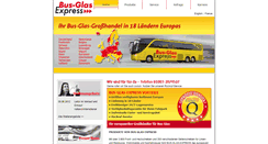 Desktop Screenshot of bus-glas.de